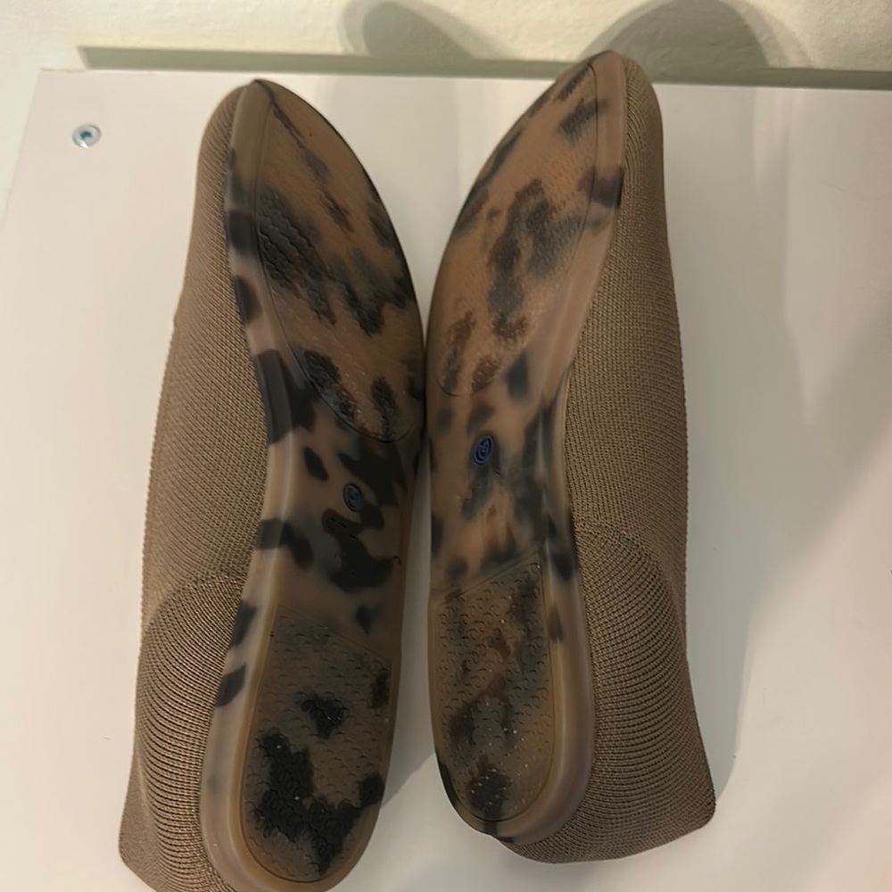 Rothy's Portobello Brown Ballet Flats Size 11.5 - Picture 6 of 8